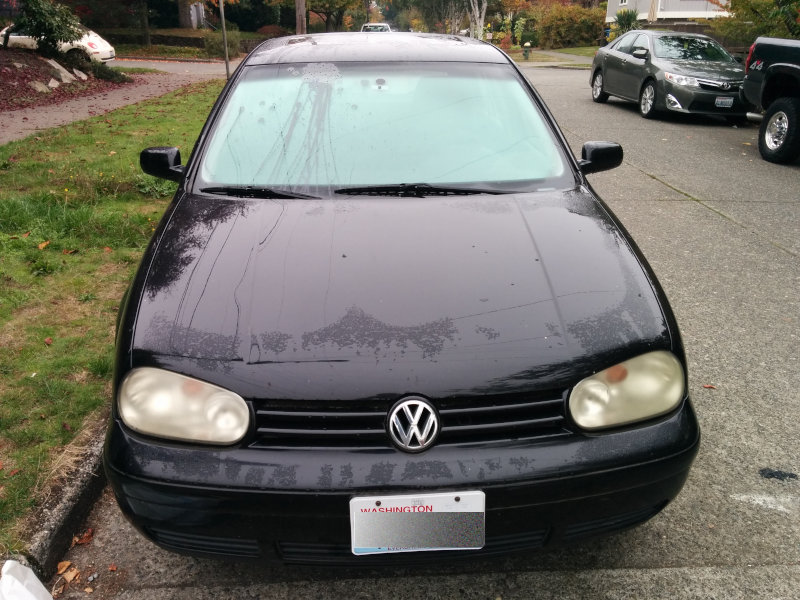 Auto before headlight treatment