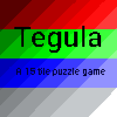 Tegula A 15 tile puzzle game